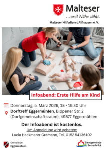 Infoabend „Erste Hilfe am Kind“