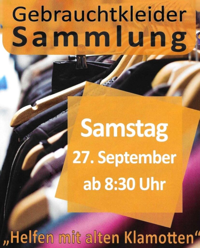 Kolping Gebrauchtkleidersammlung