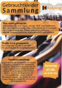 Kolping Gebrauchtkleidersammlung
