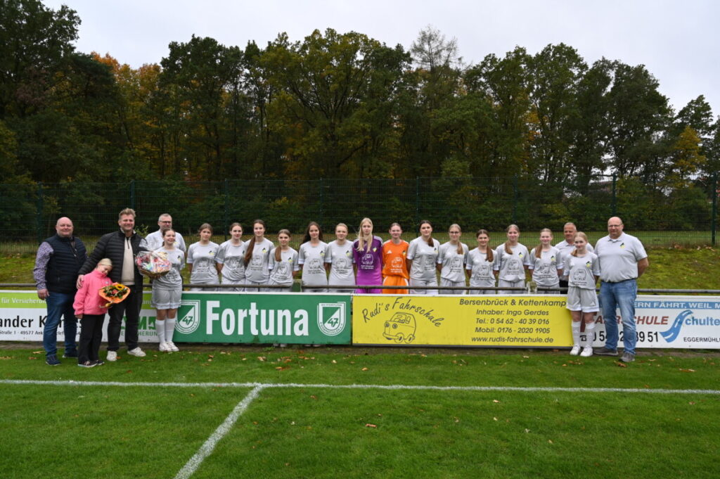 B-Juniorinnen erhalten neue Trikots