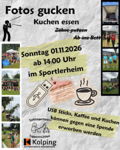 Fotos gucken und Kaffee & Kuchen