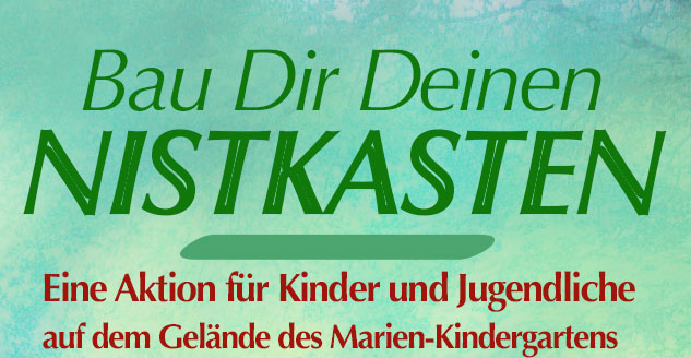 Nistkästen basteln