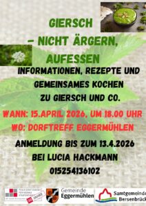 Dorftreffprogramm April 2026