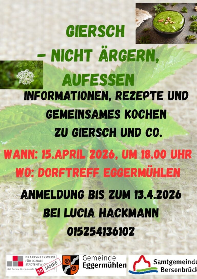 Dorftreffprogramm April 2026