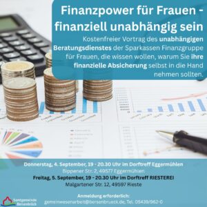 Finanzpower für Frauen