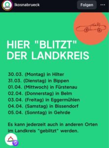 Hier blitzt der Landkreis