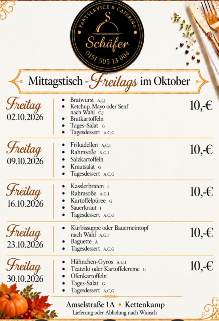Mittagstisch Dorftreff