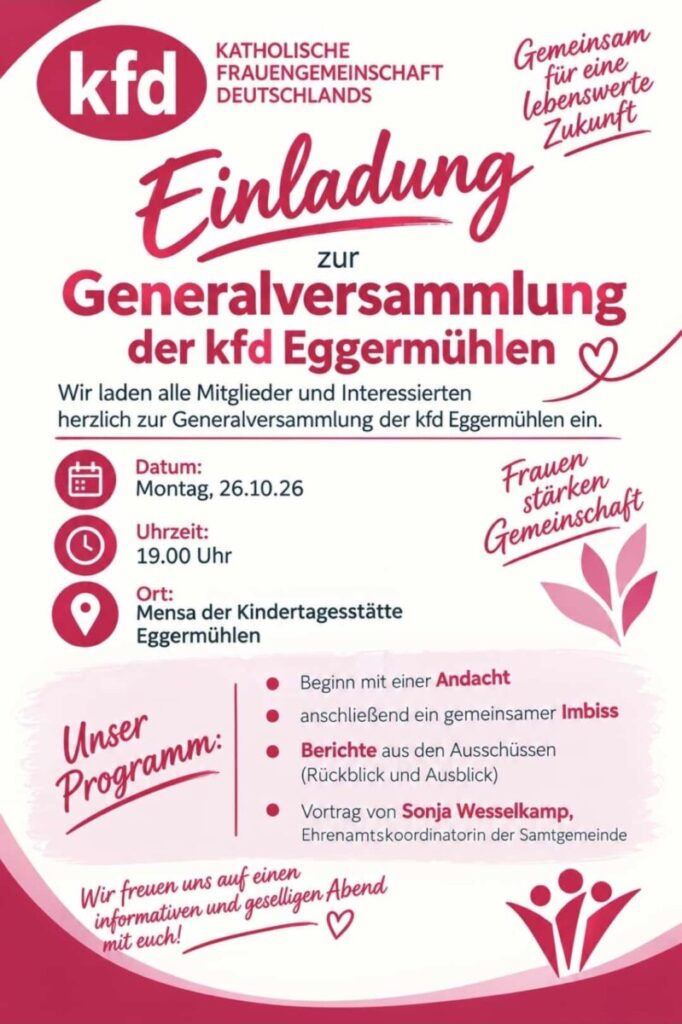 Generalversammlung der kfd