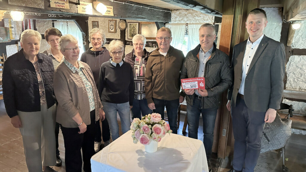 500 Euro für das „Eggerhuus“