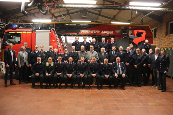 Feuerwehr Ankum zieht Bilanz für 2025