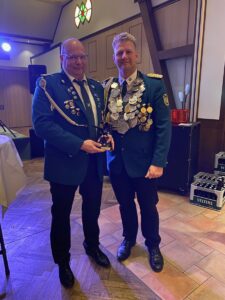 Feier und Ehrungen bei den Schützen