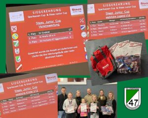 Abschlussveranstaltung des Staas Junior Cups