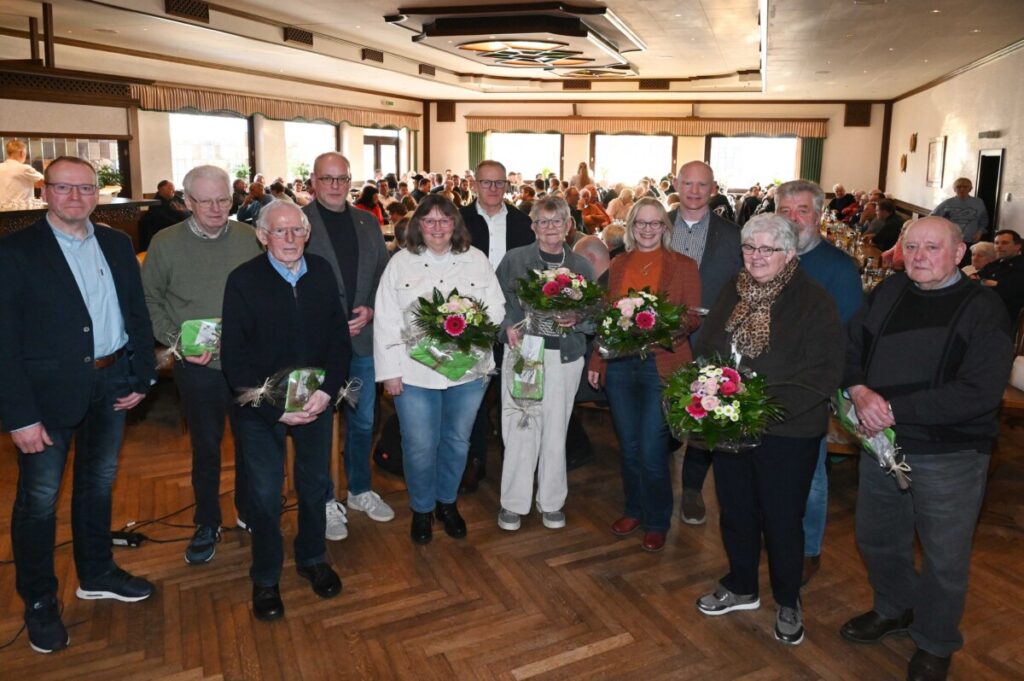 Beim Neujahrsempfang Vorhaben präsentiert