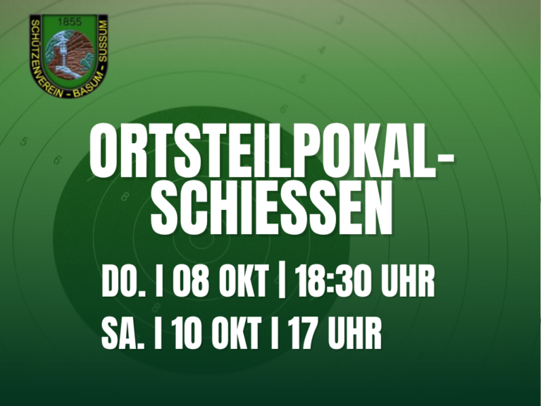 Ortsteilpokalschießen 2026