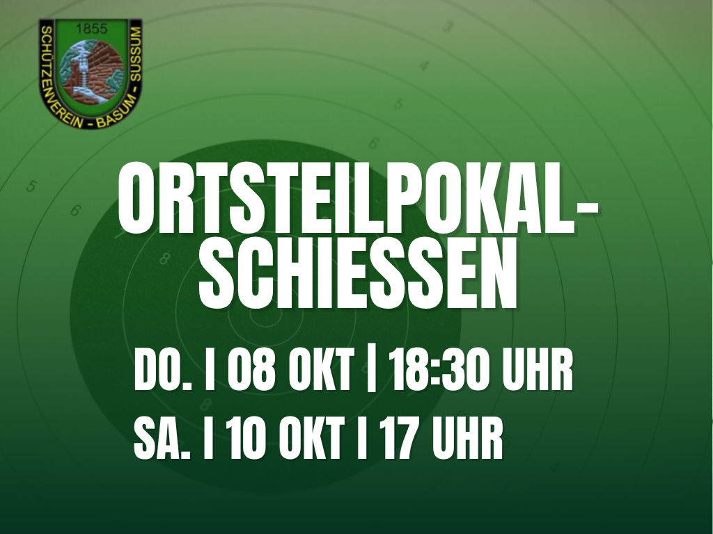 Ortsteilpokalschießen 2026