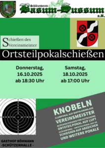 Ortsteilpokalschießen