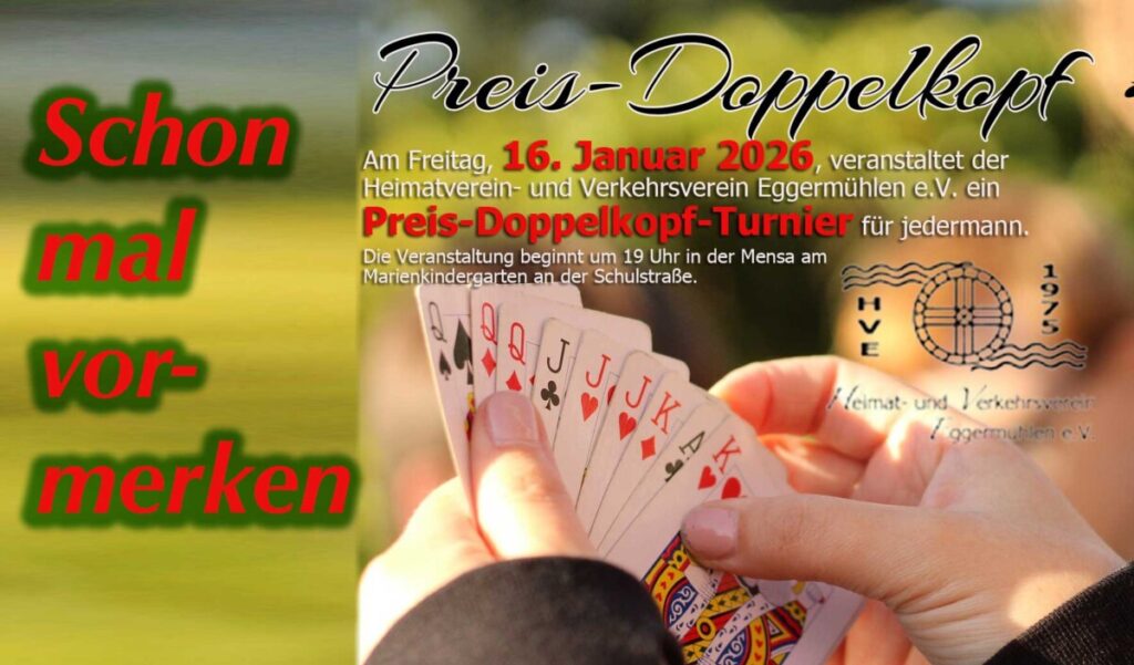 Preisdoppelkopf in der Mensa