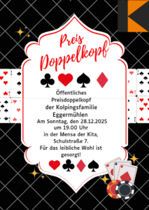 Öffentliches Preisdoppelkopf der Kolpingsfamilie Eggermühlen