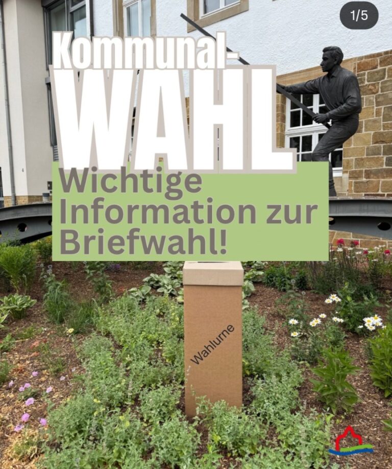 Wichtige Informationen zur Briefwahl