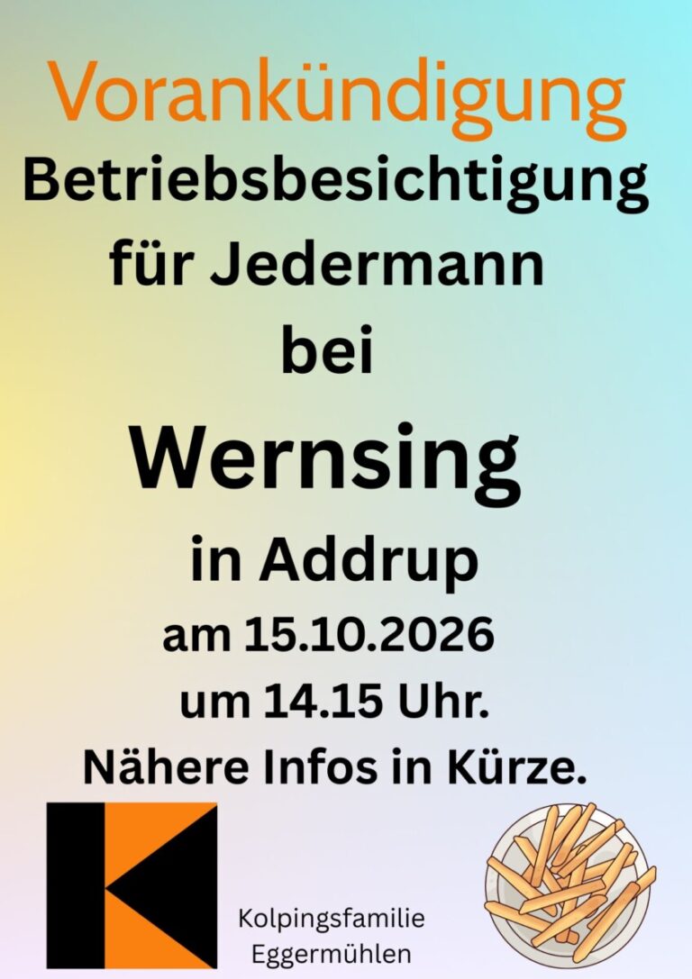 Betriebsbesichtigung