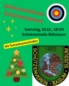 Weihnachtlicher Schützenabend und Glühknobeln