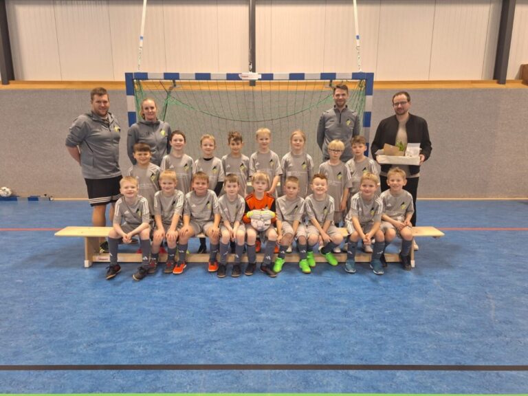 Neue Trikots für die F-Jugend