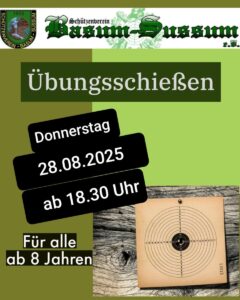 Übungsschießen